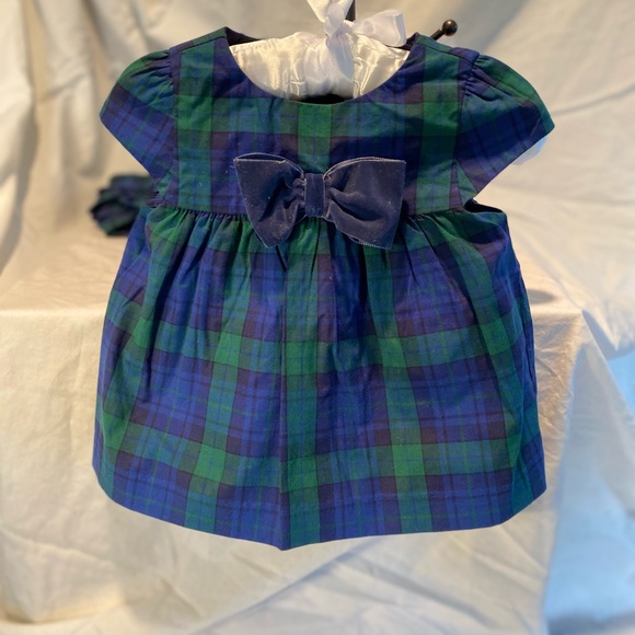Adorable Janie and Jack LIKE NEW. Baby girl holiday Bloomer set 3-6 months - Picture 3 of 5